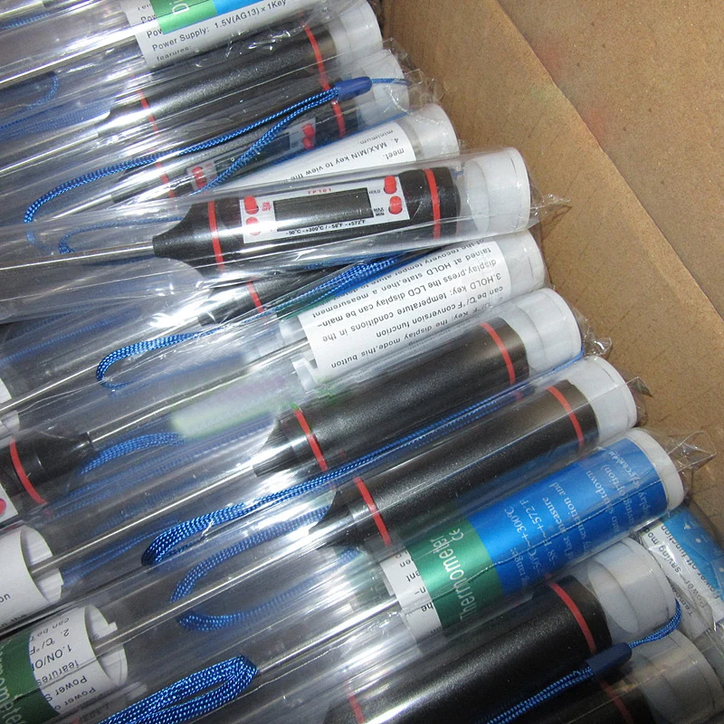 1 шт. термометр для мяса Кухня цифровой Пособия по кулинарии Еда зонд Электронные