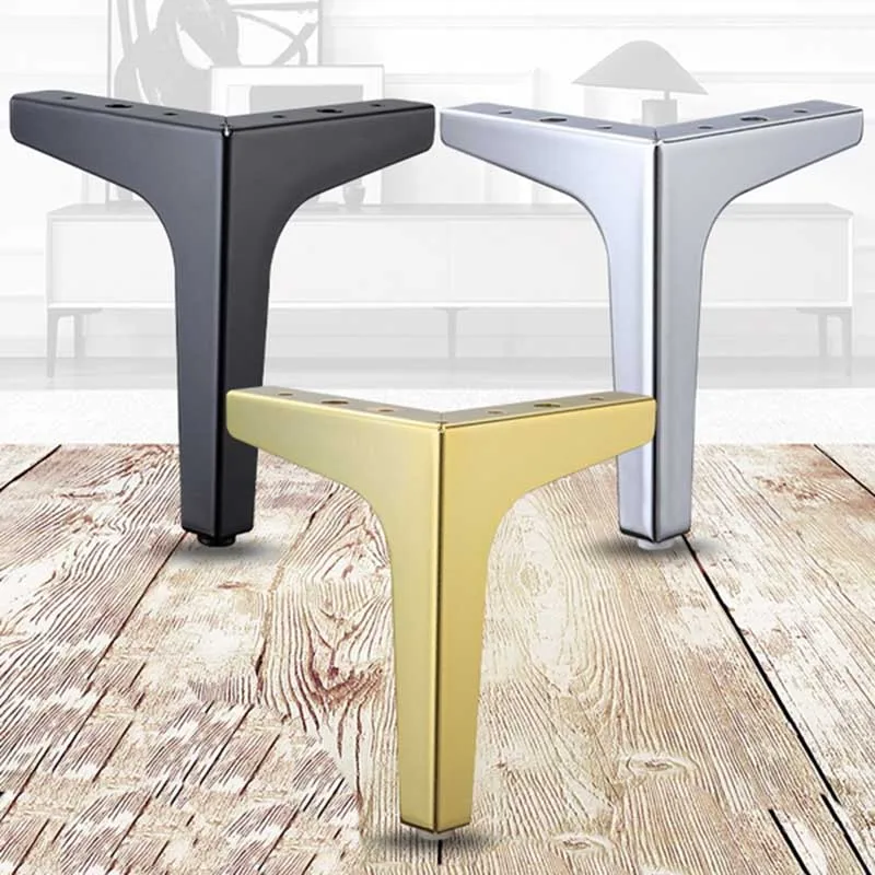 

4pcs Metal Furniture Legs for Coffee Table TV Cabinet Sofa Bed Chair Leg Iron Desk Cabinet To The Dresser Foot Bathroom