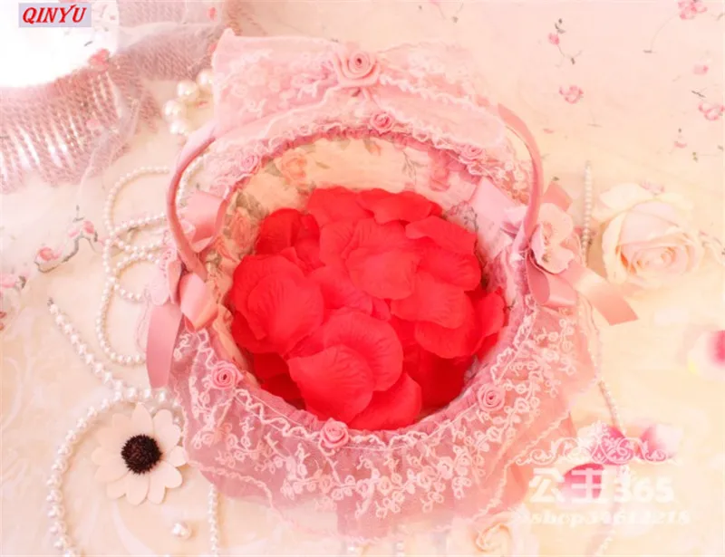 1000/3000 шт Искусственные романтические шелковые розы Поддельные Ложные Лепестки DIY