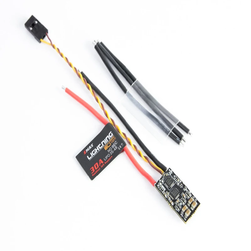 4 шт. оригинальный EMAX RS2205 2300 кв/2600 кв бесщеточный двигатель CCW + молния 30 А мини