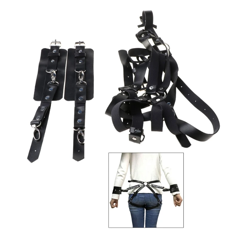 

Женский сексуальный ремень в стиле панк из искусственной кожи с регулируемой талией