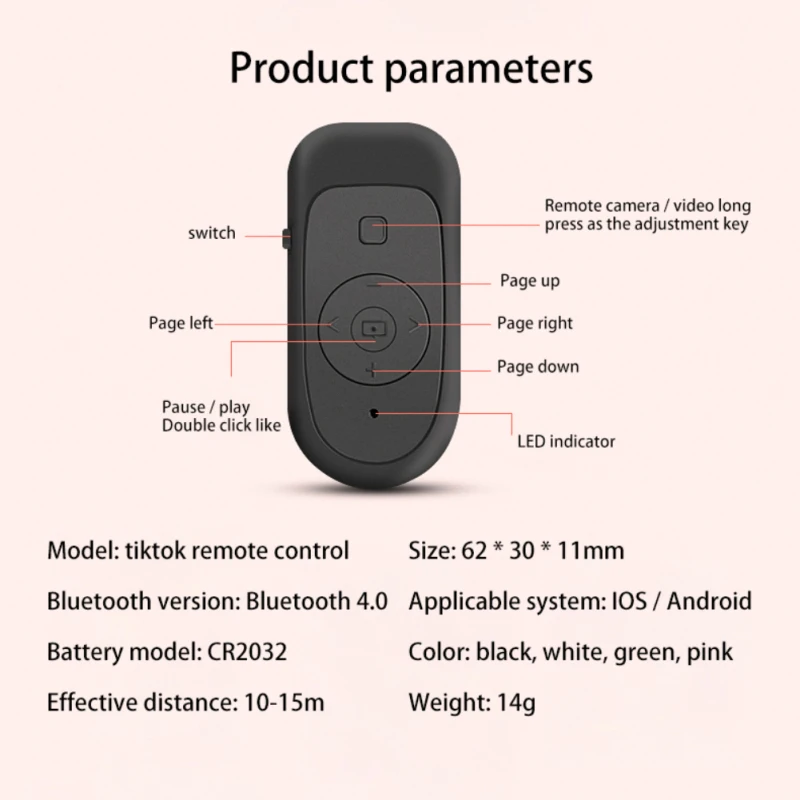 Многофункциональный пульт дистанционного управления по Bluetooth для онлайн-фото
