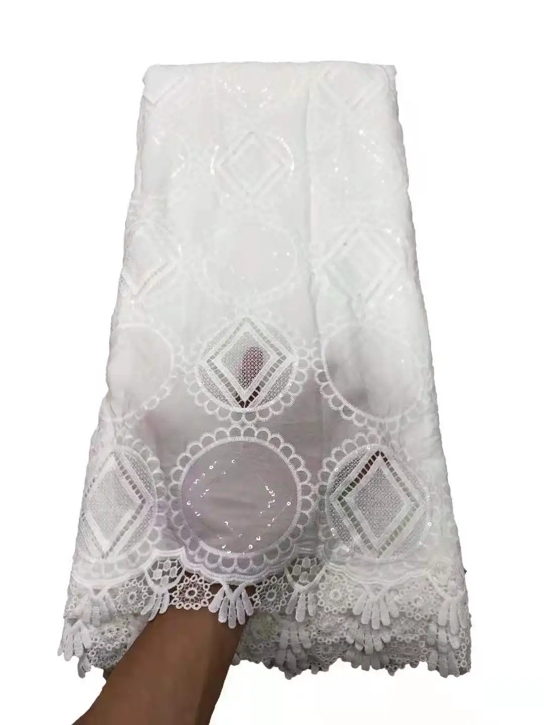 5 ярдов швейцарская вуаль кружево в Швейцарии ткань из Дубая африканская