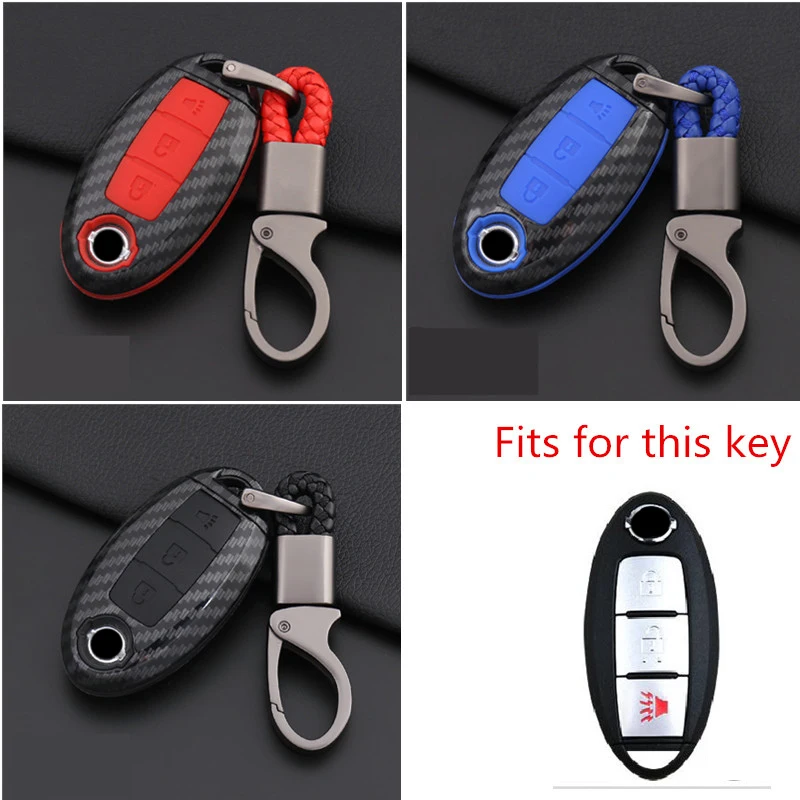 Корпус из карбонового волокна чехол ключа дистанционного управления