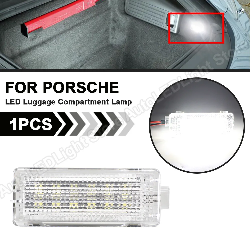 

Передняя Чемодан лампа отсека багажник светильник для Porsche 911/Carrera 981 982 718 Boxter Cayman из циркониевого GT4 Spyder 991 Turbo GT2 GT3 RS