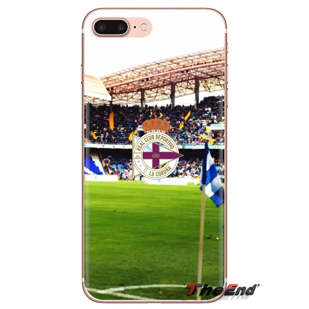 Deportivo La Coruna FC For Sony Xperia Z Z1 Z2 Z3 Z5 compact M2 M4 M5 E3 T3 XA Aqua LG G4 G5 G3 G2 Mini Silicone Phone Cover Bag |