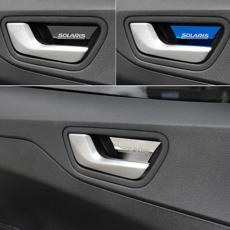 Автомобильный Стайлинг дверная ручка запястье Чаша отделка чехол Чехлы для Hyundai