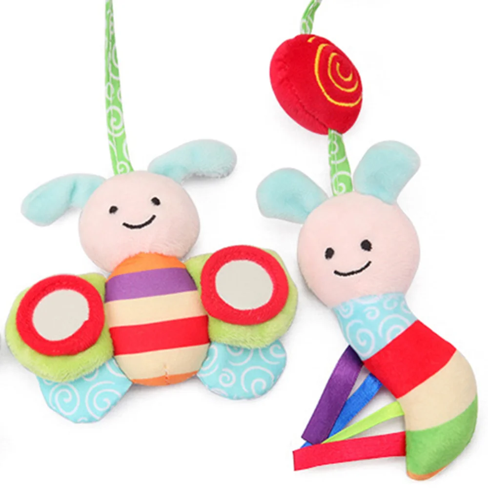 

Crib Wrap Around Plush Creative Multifunction for Baby Infant Newborn (Bee Animal Pattern)