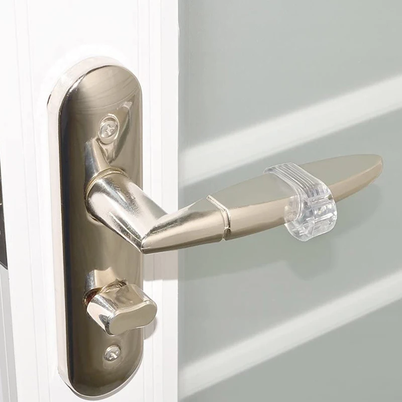 1 шт. прозрачная настенная Защитная насадка на дверь