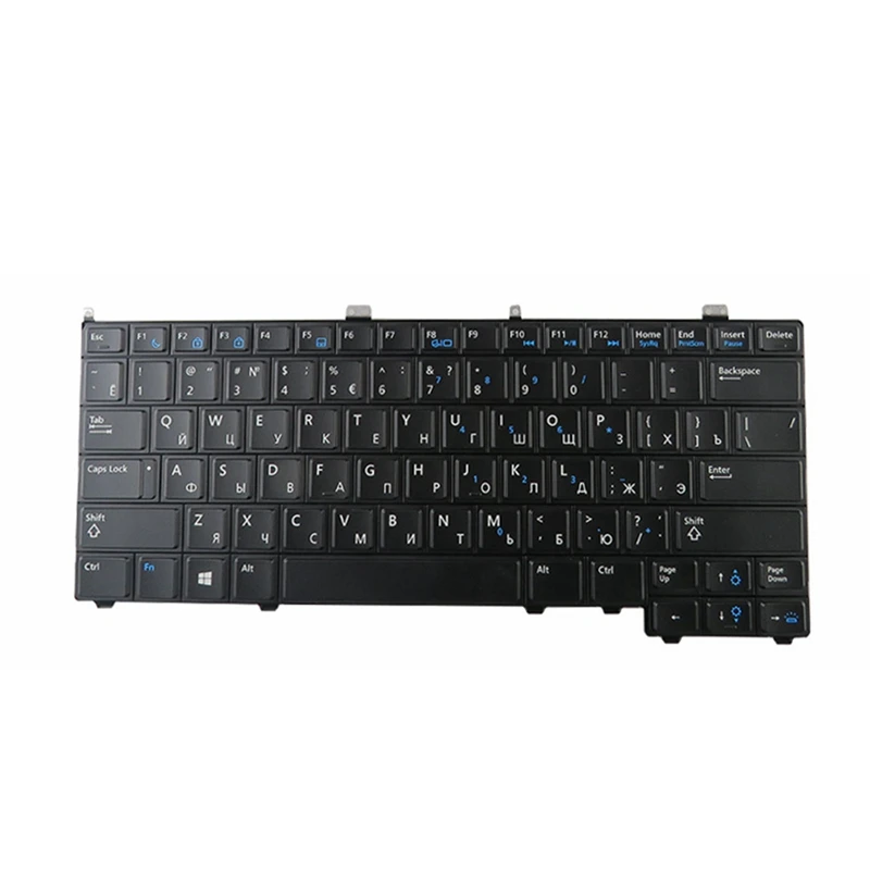 QH RU подсветка клавиатуры новый для DELL Latitude E7440 E7240 русский ноутбук клавиатура с