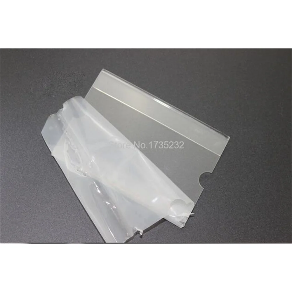 150*100mm 1.5mm 30pcs Acrylic Label Sign Tag Price Display Rack Shelf Wall Desk Adhesive Holder Frame | Дом и сад