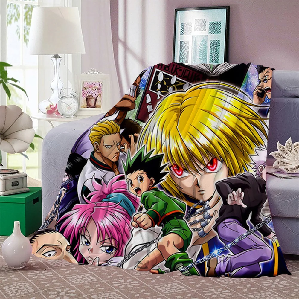 

Anime Hunter X Hunter Flanell Decke 3D Print Wurf Decke für Erwachsene Wohnkultur Bettdecke Sofa Bettwäsche Flanell Quilts