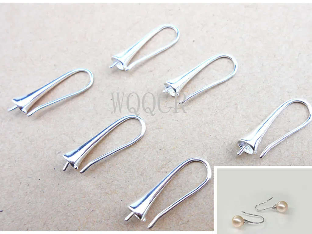10PCS Free Shipping New Gold and 925 Silver colorSelect DIY Jewelry Accessories Water Drop Horn Shape Wholesale | Украшения и
