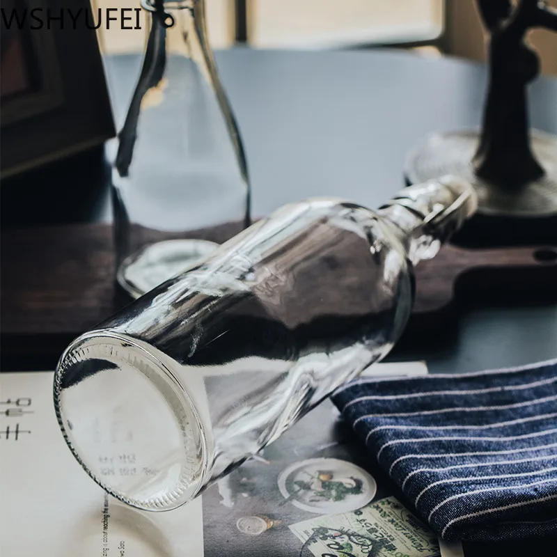 Креативная модная стеклянная бутылка Герметичная Бутылка для вина оливкового