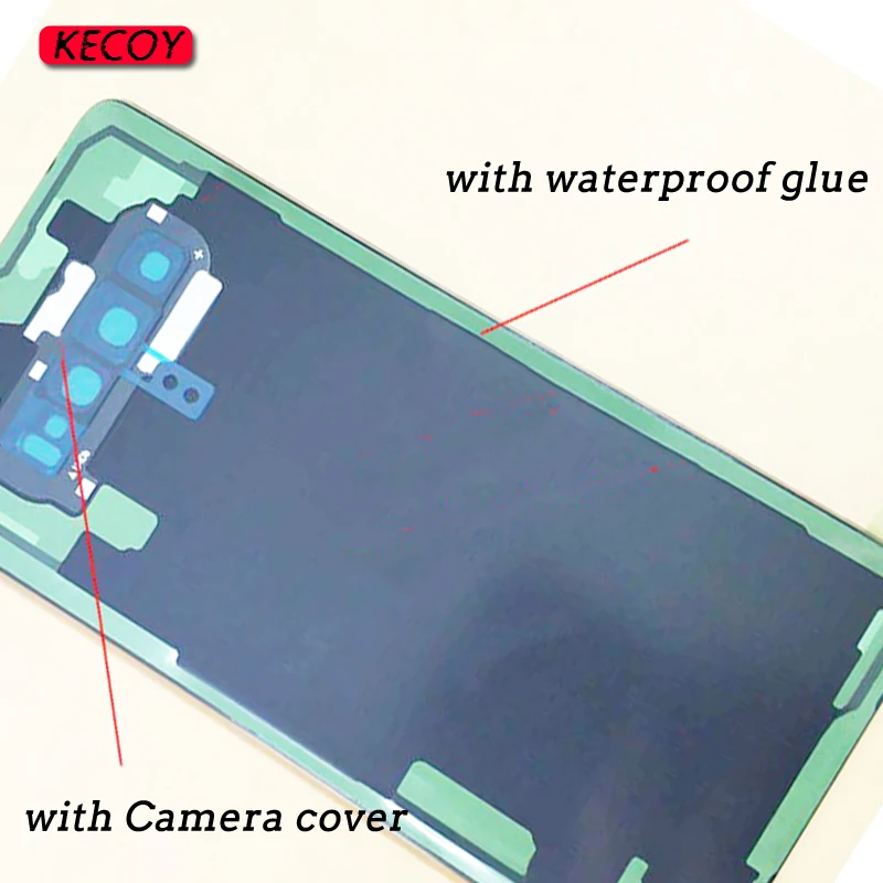 

1Pcs Replacement For Samsung Galaxy S10e Housing Battery Back Cover Glass SM-G970 Door Rear Case With Camera Lens Frame