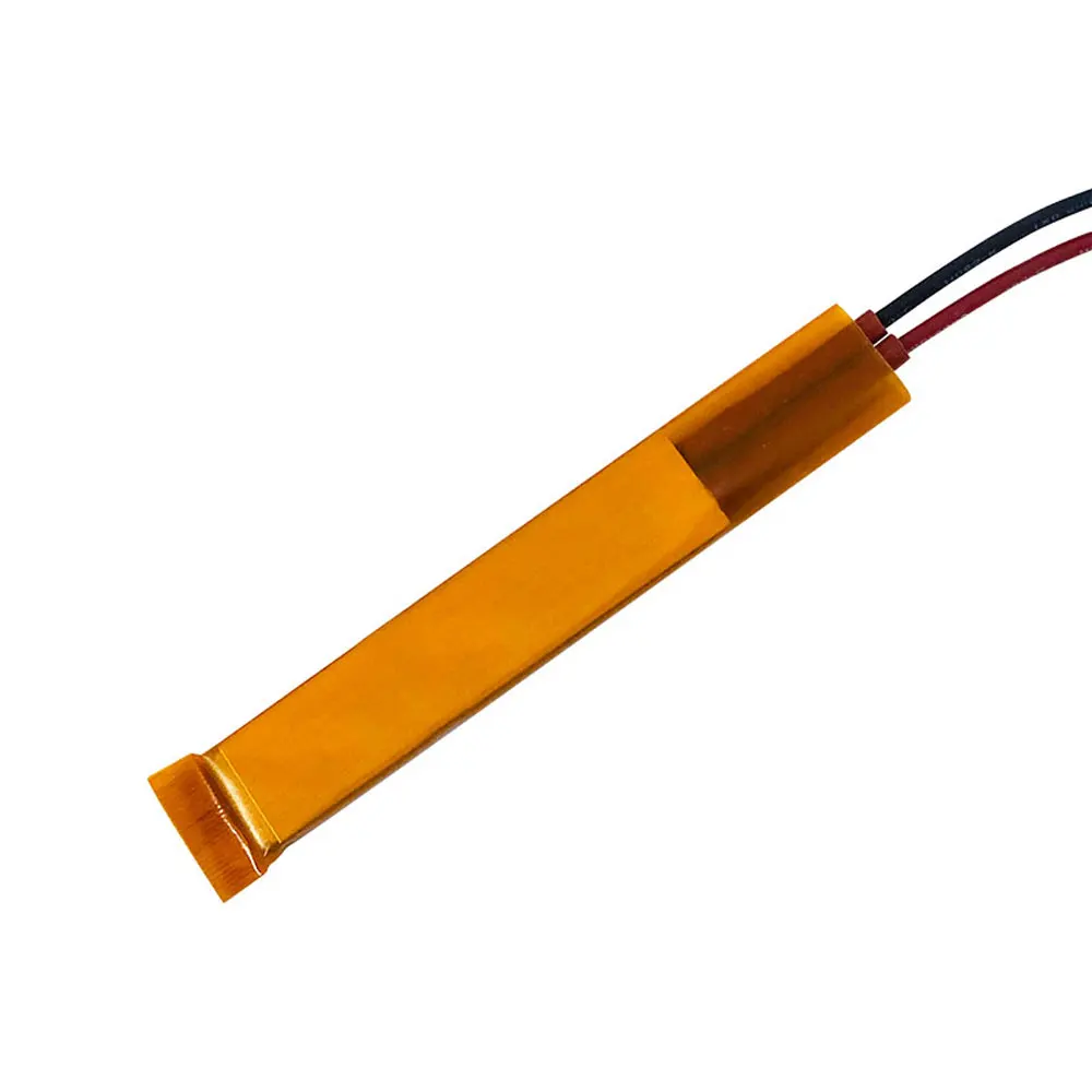 12V 24V 110V 220V 75x15x3.5mm Heater Element Constant Thermostat Insulated Thermistor Ceramic Air Heating Chip Tube Film