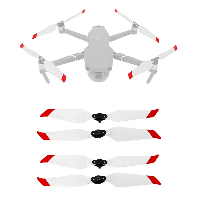 DJI Mavic 2 Pro Zoom Propeller Quick-Release Folding Blade Noise Reduction Low-Noise Props for | Электроника