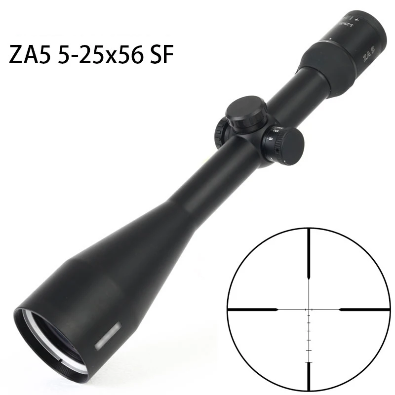 Дальний охотничий прицел ZA5 5 25X56SF BDC 800 противоударный оптический боковой