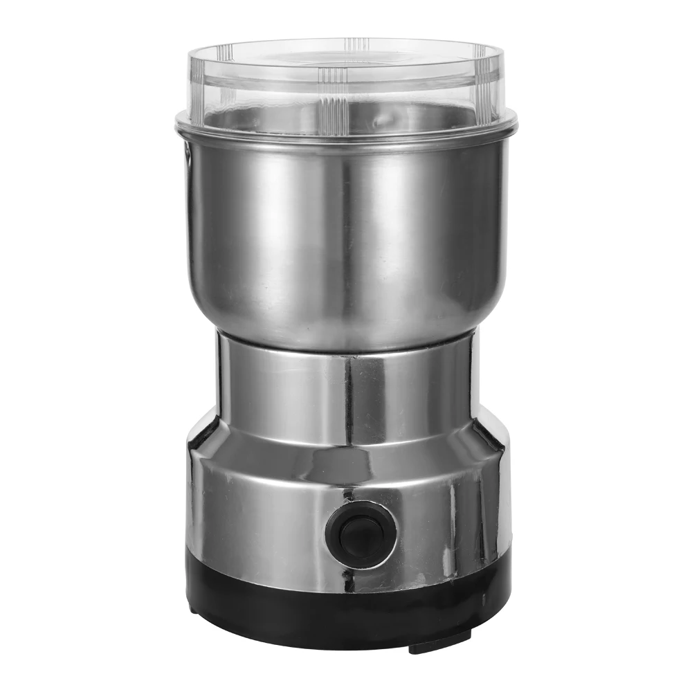 

150W 300ml Grains Grinding Machine Electric Coffee Machine Bean Grinder Blenders For Home Kitchen Stainless Steel Coffee Maker