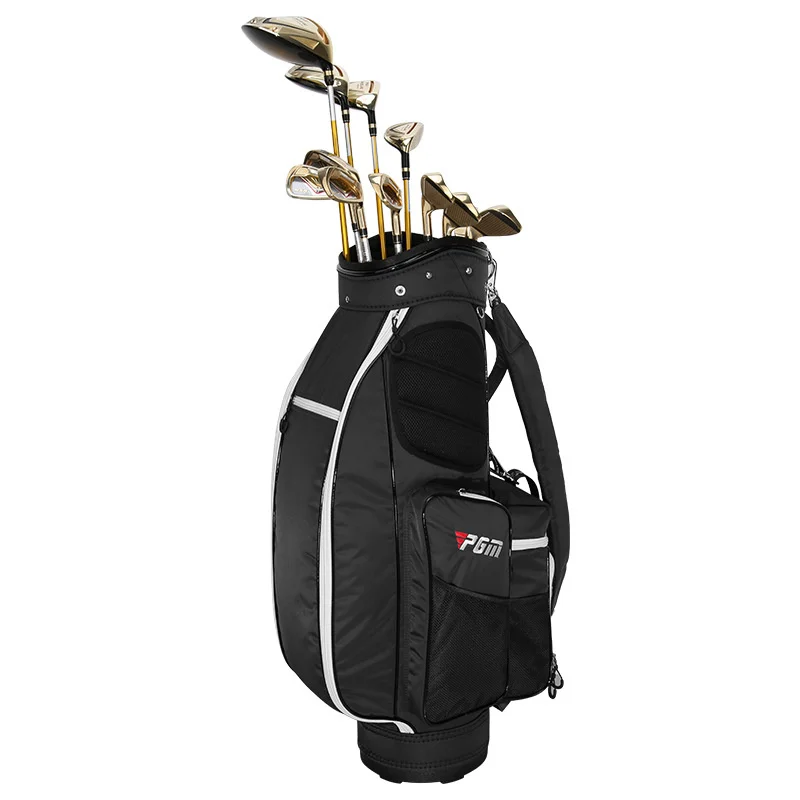 PGM Retractable Golf Bags Waterproof Complete Golf Set Stand Bag Golf Caddy Aviation Bag Golf Cart Staff Package disc golf bag