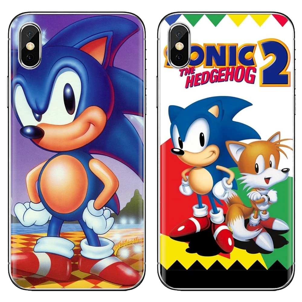 Sonic the Hedgehog тонкий силиконовый мягкий ТПУ чехол для телефона Samsung Galaxy A3 A5 A7 A9 A8 Star Lite