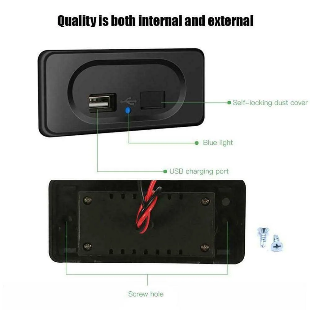 

Socket Car Charger USB Charger For 12V Car Boat Motorhome Caravan 2021