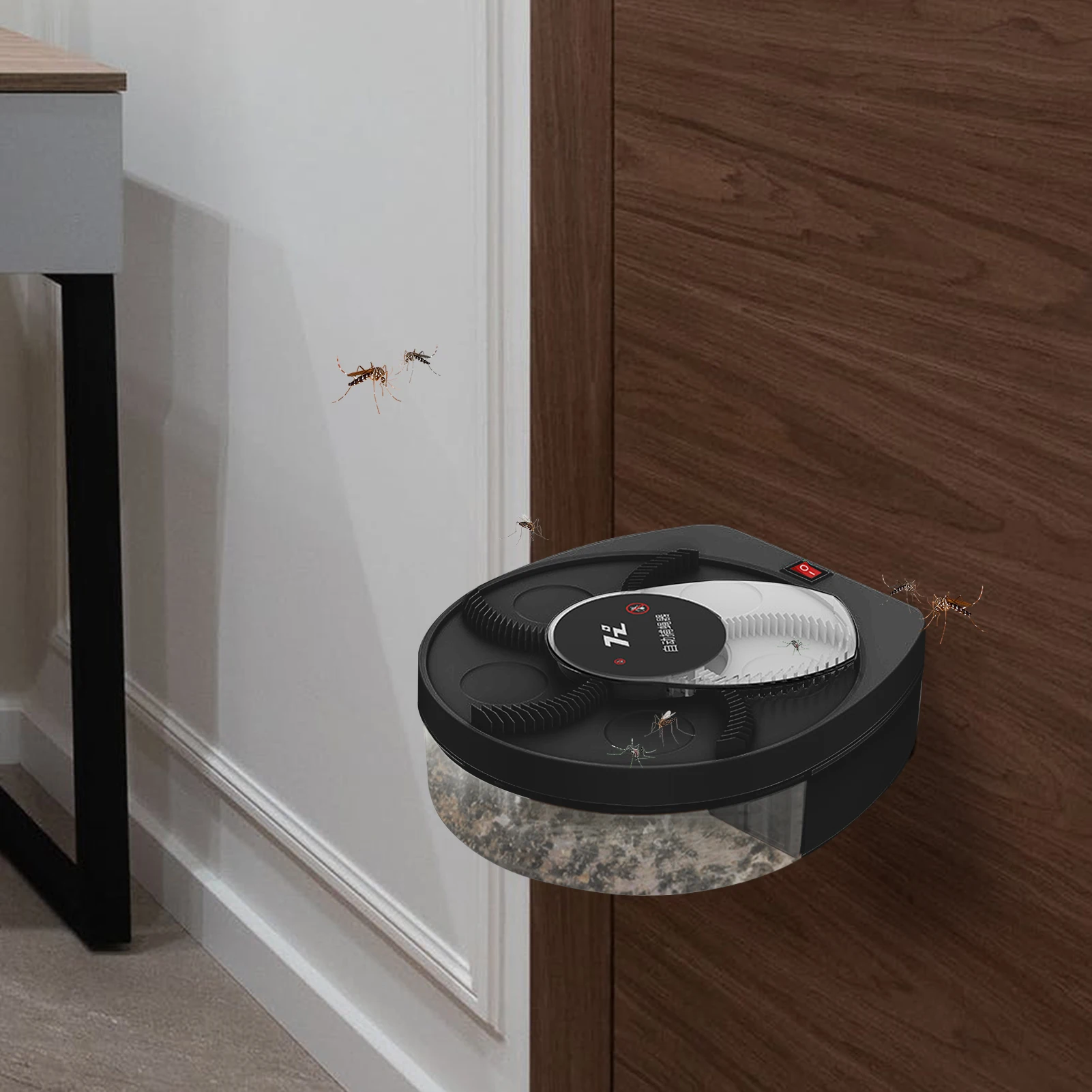 

Wall Mount Electric Fly Trap USB Automatic Flycatcher Insect Pest Control Fly Killer Mosquito Repeller For Restaurant