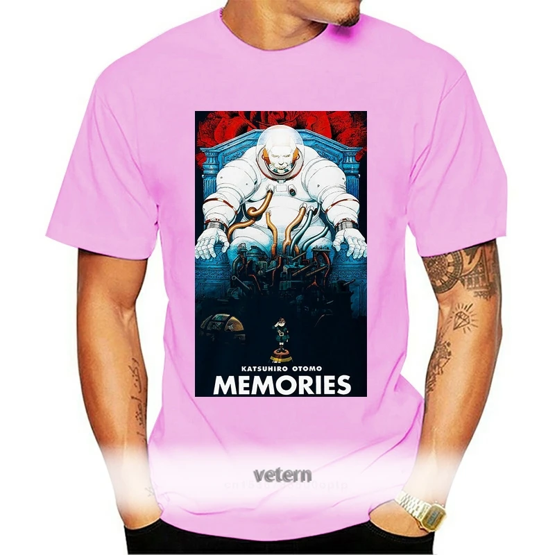 

Anime Memories V1 Katsuhiro Otomo Japan 1995 T Shirt (Black) All Sizes S-3Xl Custom Screen Printed Tee Shirt