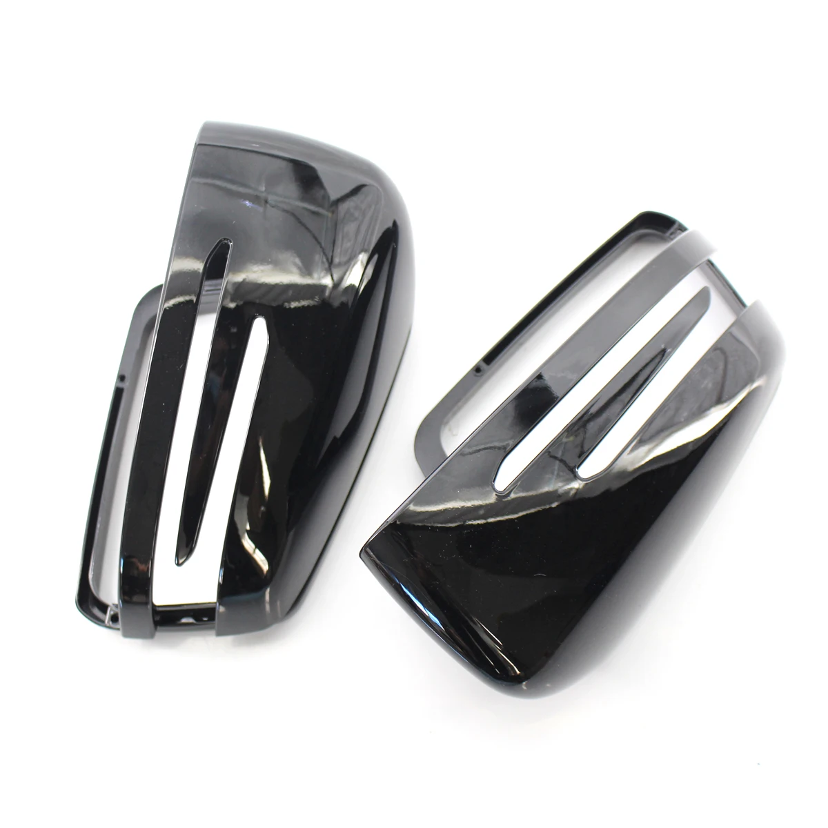 Rear view Mirror Covers For Mercedes-Benz W204 E W212 W176 W246 CLS C218 GLA X156 ABS Carbon Fiber Gloss Black | Автомобили и