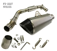motorcycle accessories are suitable for nvx155 exhaust pipe modified motorcycle muffler