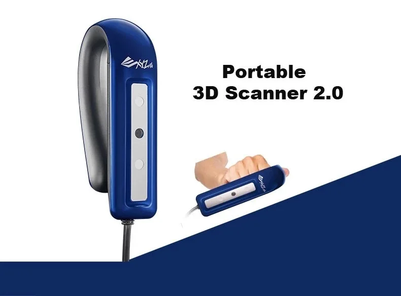 Портативный 3d сканер SENSE 2 ручной Многоцветный человеческого тела изготовленный