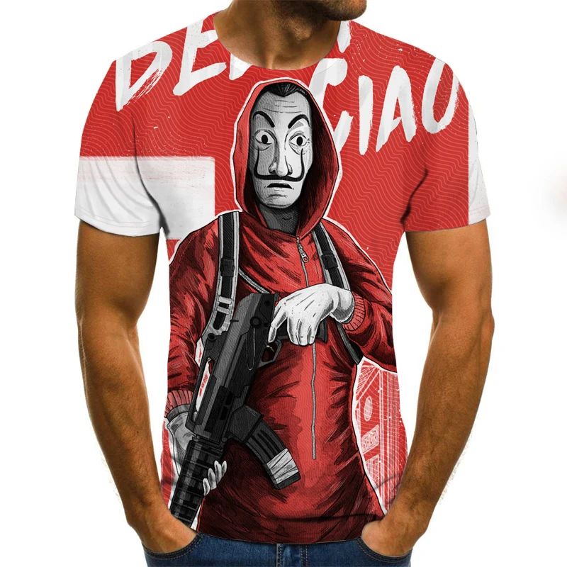 

2021 New Men's/Women's T-shirt Short-sleeved T-shirt Printing 3dt Shirt Casual Hip-hop 3d Printing T-shirt Top XXS-6XL