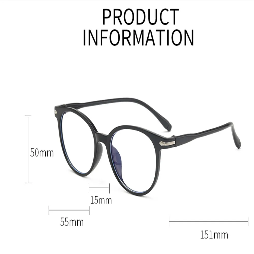 

1Pc 4 Kleuren Blauw Licht Blokkeren Bril Anti Vermoeide Ogen Decoratieve Glazen Licht Computer Stralingsbescherming Eyewear