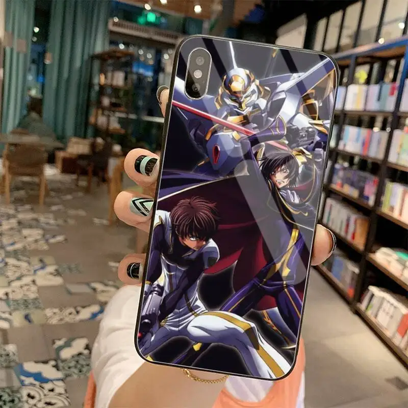 Чехол для телефона code geass чехол из закаленного стекла iPhone 11 Pro XR XS MAX 8X7 6S 6 Plus SE 2020 |