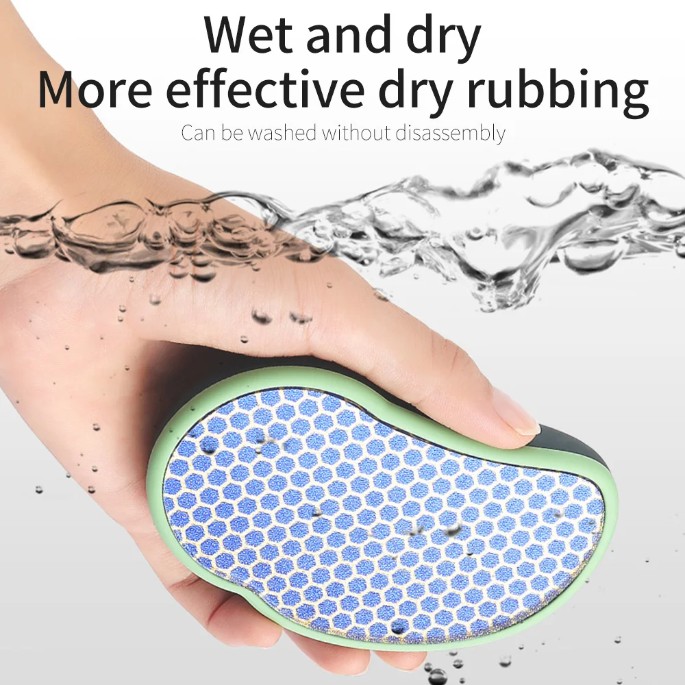 

2021 Newest Pedicure Foot File Callus Remover Nano Glass File Peeling Foot Scraper Portable Rasp Colossal Foot Grater Scrubber