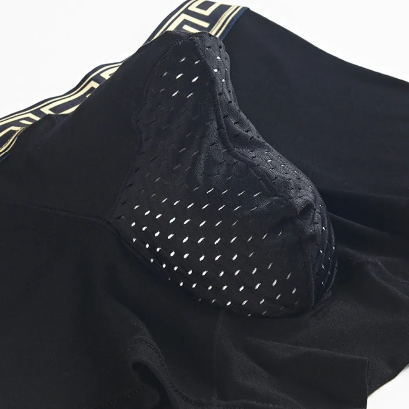 Мужское антистатическое нижнее белье дышащее Сетчатое с U образной промежностью