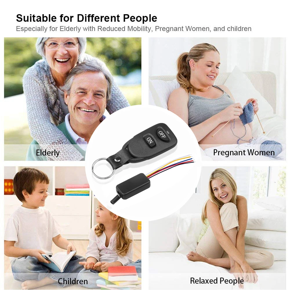 Беспроводной Радиочастотный пульт дистанционного управления 5-12 В постоянного