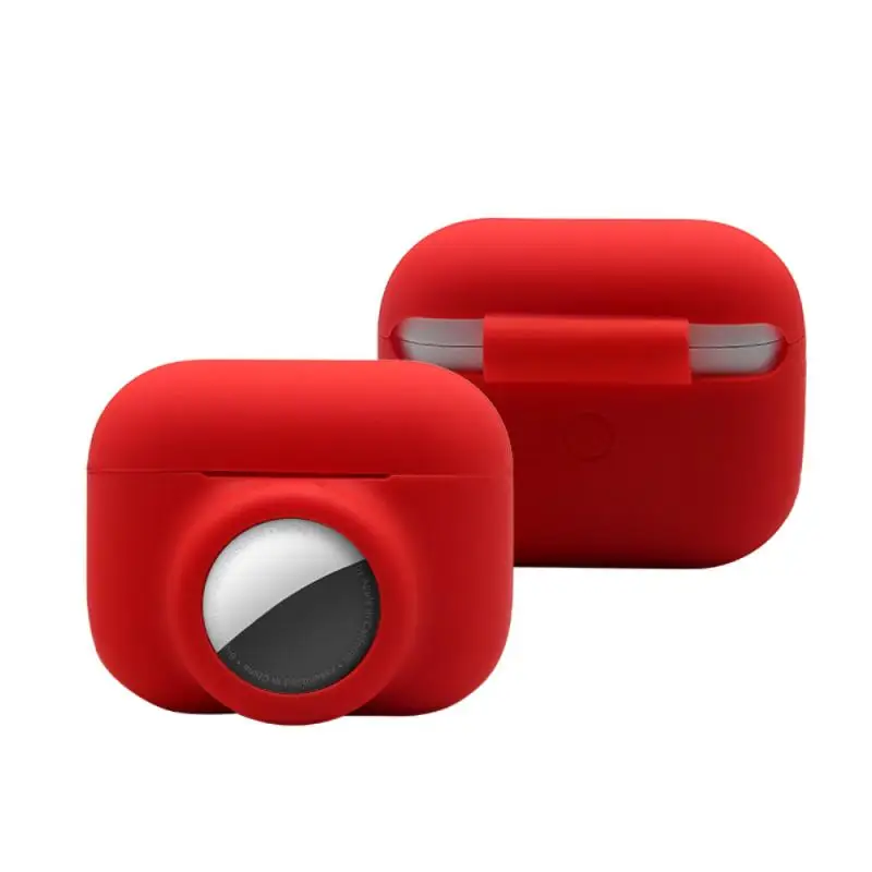 Силиконовый чехол 2 в 1 для airtag AirPods Pro наушников предотвращения потери воздуха