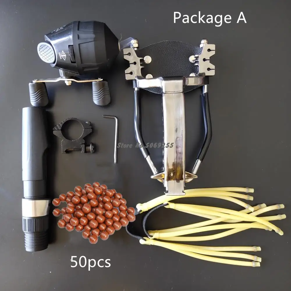 

High Quality Powerful Slingshot Set Fishing Slingshot Professional Arrow Hunting Slingshot Catapult Outdoor Hunting Catapult