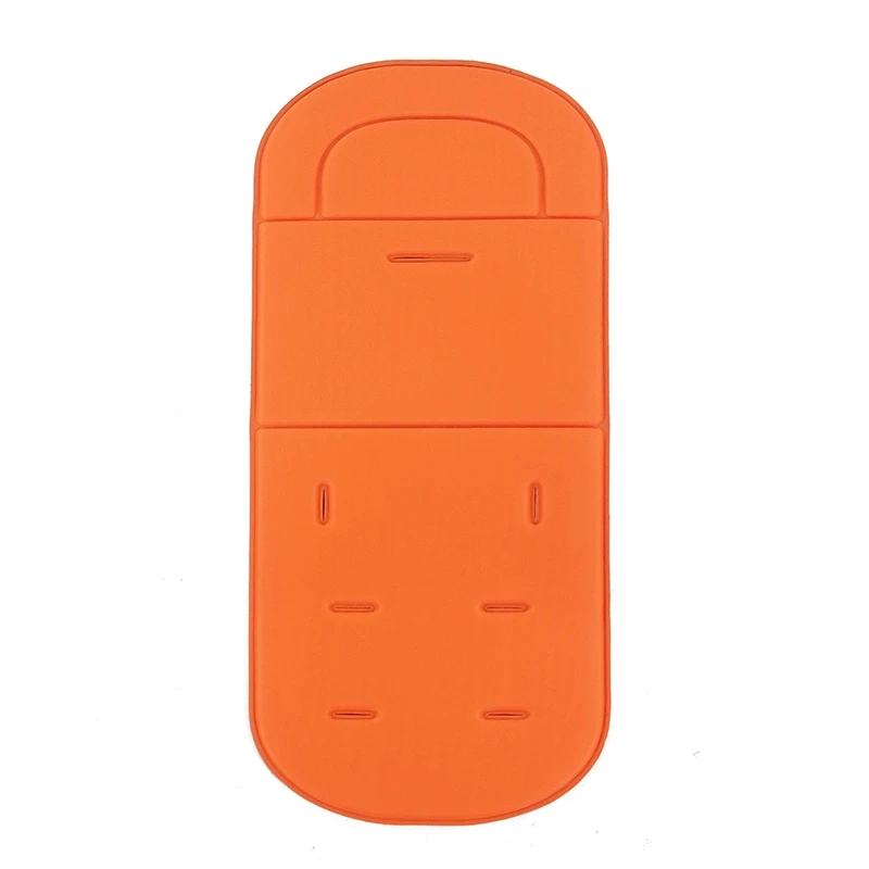 Orange Cushion Подушечка Для сиденья детской коляски детская коляска тележка для стульев мягкий матрас Детская Коляска Подушка аксессуары - Цвет: Orange Cushion