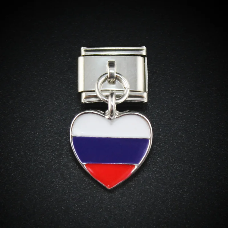 Hapiship оригинальный браслет из нержавеющей стали 9 мм ширина ромашка сердце World