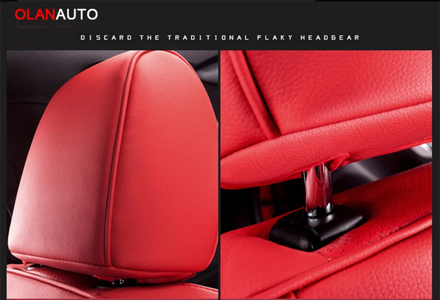 Пользовательские автомобильное сиденье из кожи чехол для mitsubishi outlander xl 3 ASX Pajero sport lancer 9 аксессуары Чехлы для автомобиля