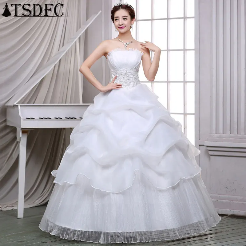 Свадебное платье для невесты новинка 2018 свадебная вуаль элегантная Милая модная