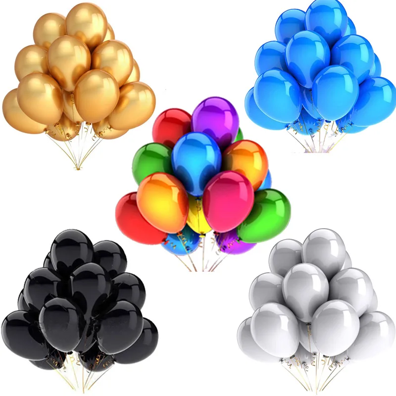 

20pcs 12 inch Glossy Pearl Latex Balloons Happy Birthday Party wedding decorations Globos Kids Inflated Toys balloon Baby Shower