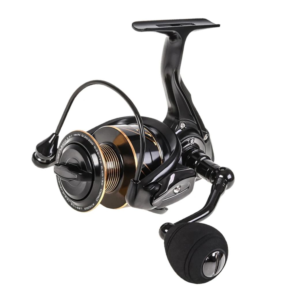 

Powerful Alloy Spinning Reel Sea Fishing Casting Reel Metal Big Game Lightweight Reel Long Casting Saltwater Reel