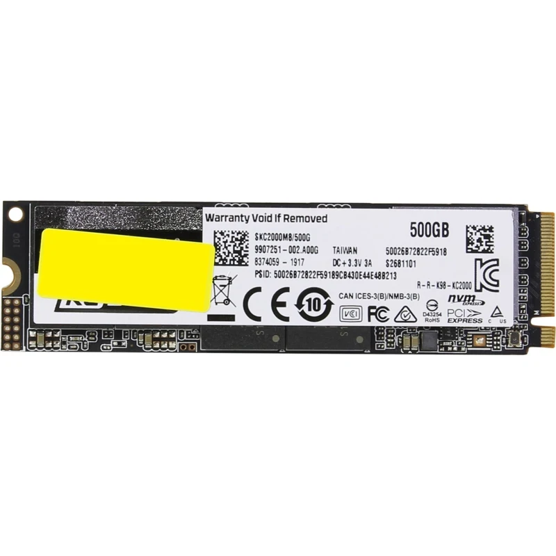 Твердотельный накопитель Kingston KC2000 SKC2000M8/500G SSD M.2 500GB PCI-Ex4 | Компьютеры и офис