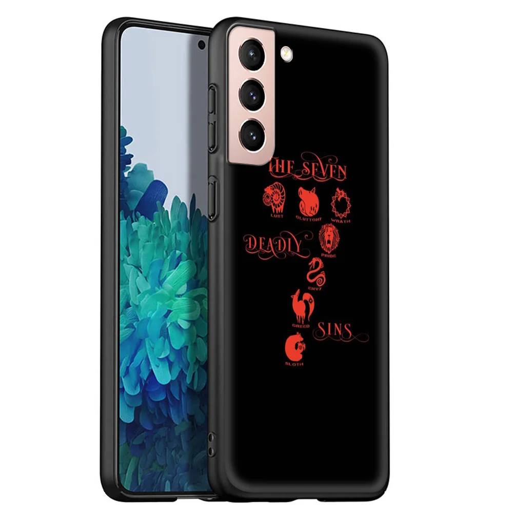 

Meliodas Anime Luxury Soft Phone Case for Samsung Galaxy Note 20 Ultra Note 10 Lite 9 8 Plus 5G Shockproof Cover Shell