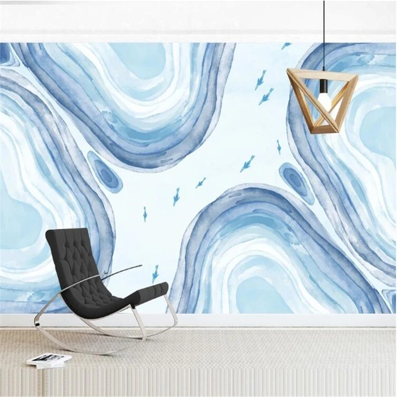 Wellyu пользовательские обои абстрактный фон стены рок декоративный окрашенный