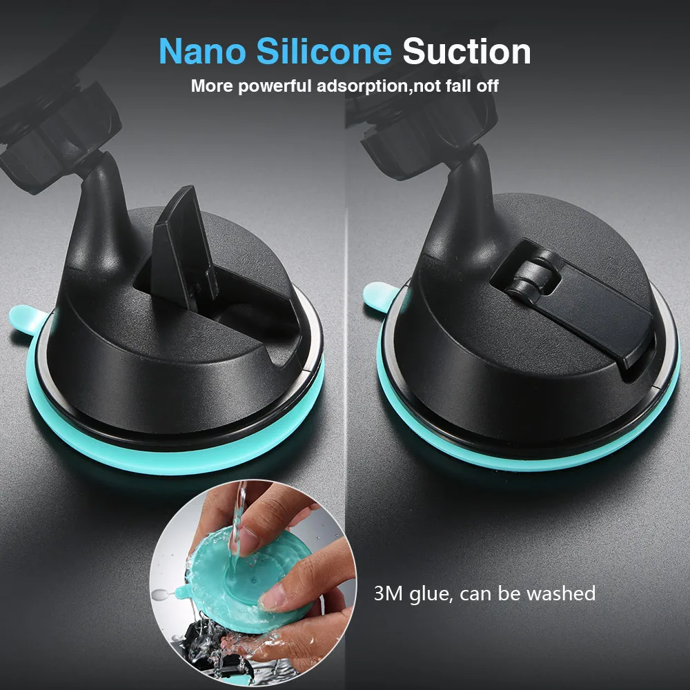

Car Phone Holder Windshield Mount Suction Cup Holder Universal Telephone Stand Air outlet Phones Clip For iPhone Samsung Redmi