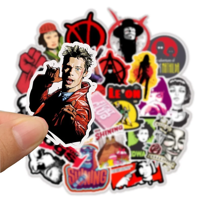 50 шт./компл. Классическая фотография для чемодана ноутбука художественная